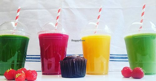 Fresh Fruit & Vegetable Smoothies

11 Different Flavours 
£2.99 at Green Man Lounge in Ipswich