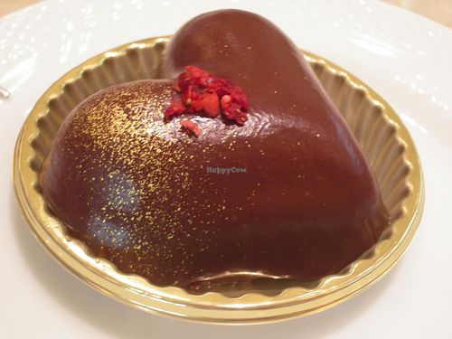 Strawberry chocolate cake. at Green Italian TORCIA - Shinjuku in Tokyo