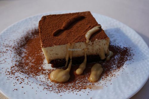 Vegan Tiramisu at Green Italian TORCIA - Shinjuku in Tokyo