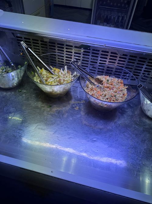 Salads  at Glonojad in Krakow