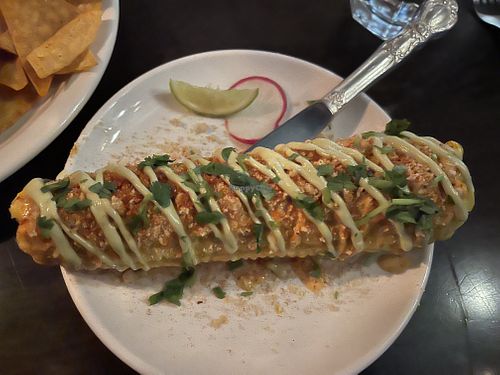Elote at Plant Based Papi - Fortune in Portland
