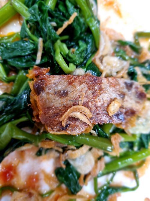 Fried Chicken with Vegetables at Katze Vegan & Vegetarian  in Hanoi