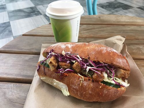 Sandwich at Tart Bakery - Queen St in Auckland