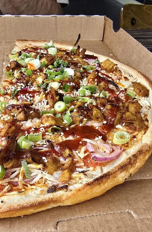 Vegan Korean BBQ at Domino's Pizza in Loerrach