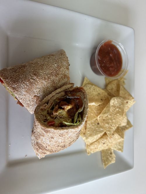 Brekky Burrito   at Rooted Plant-Based Eating in Midland