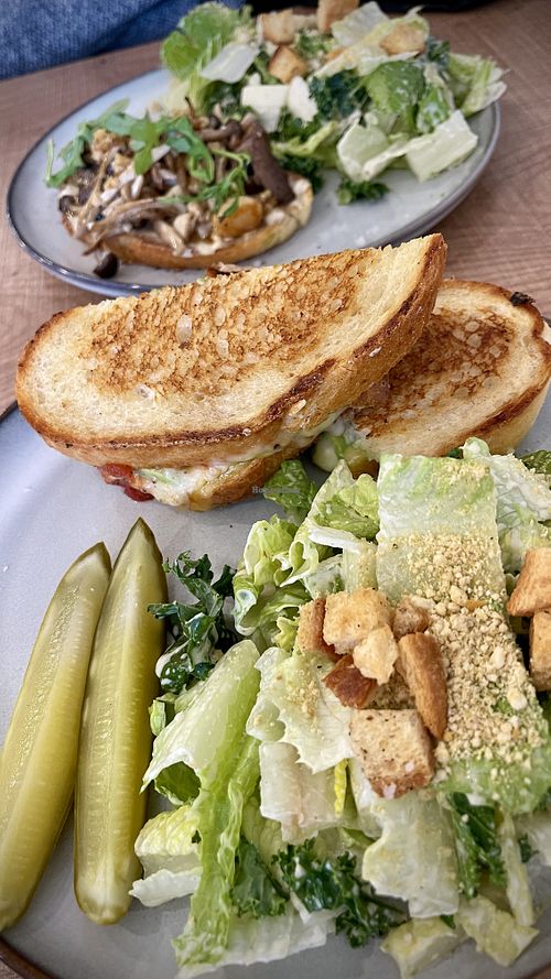 Cheese sandwich!  at Grounds & Greens Cafe in White Rock