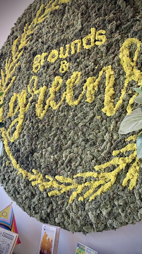 Quaint and calm  at Grounds & Greens Cafe in White Rock