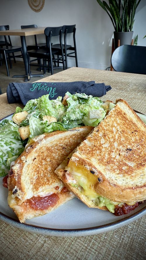 Cheese Sandwichh  at Grounds & Greens Cafe in White Rock