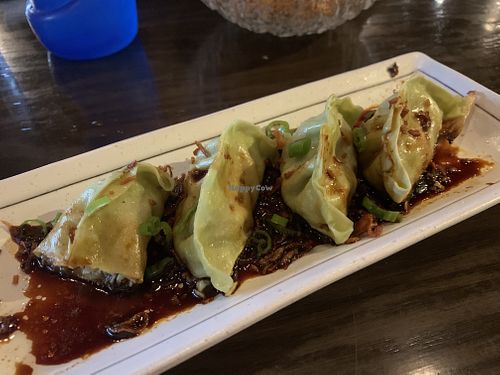 Potstickers  at Chi in Vancouver