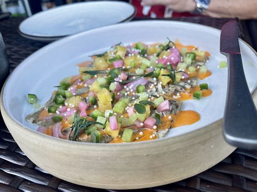 Head cheese  at Chi in Vancouver