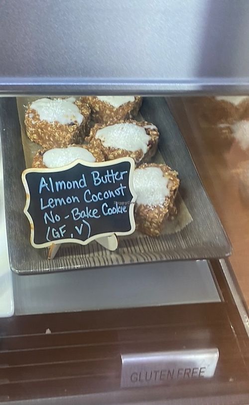 Almond butter lemon coconut cookie  at Kristina's Kitchen in Millville
