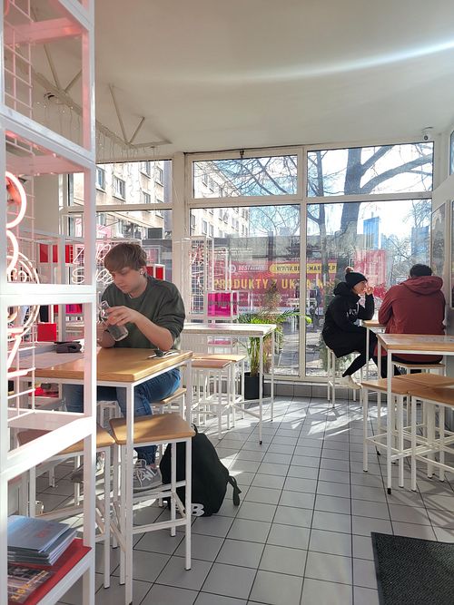 Inside at Vegan Ramen Shop - Jana Pawla in Warsaw