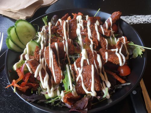 Track Stand salad  at Get Fixed Bicycle Cafè in Porirua
