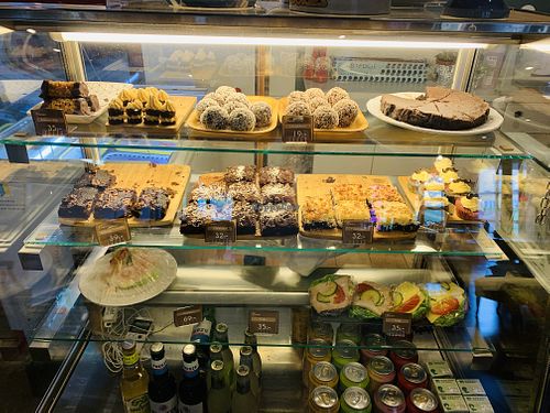 vegan sweets at Zettan's in Vaxjo