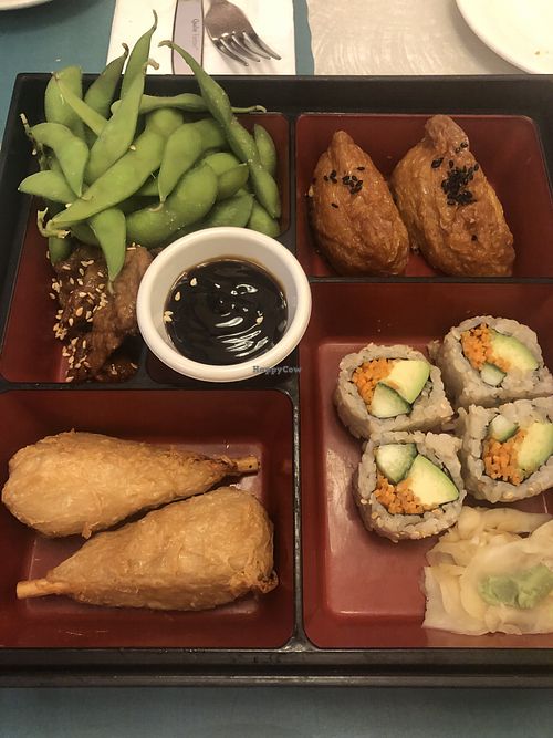 Deluxe Sushi Box at The Vegetable Garden in Silver Spring