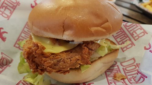 What's garlic in French burger at Döner Summer in Leeds