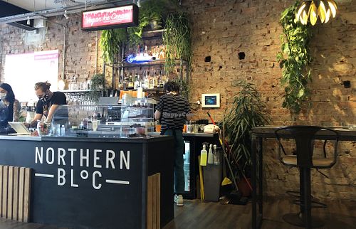 Stylish interior  at Döner Summer in Leeds