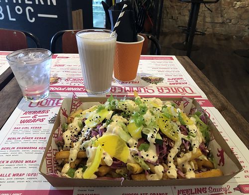 Korean BBQ box  at Döner Summer in Leeds