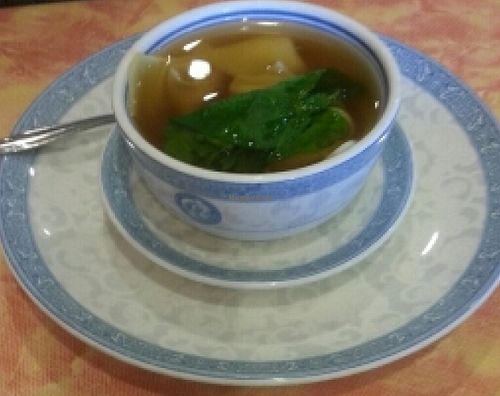 Won ton soup at Yuan Fu in Rockville