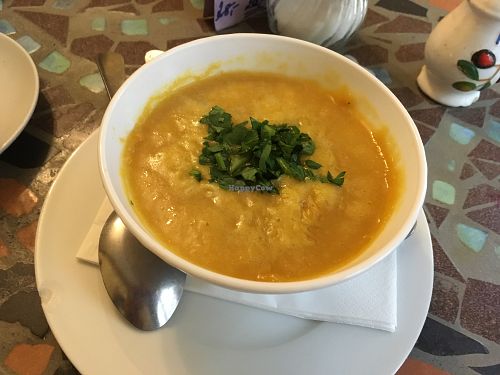lentil soup at Azeitona - Beckstrasse in Hamburg