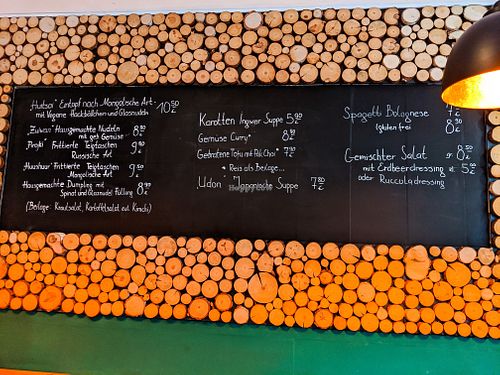 Menu of the day at Veganaa at Veganaa in Berlin