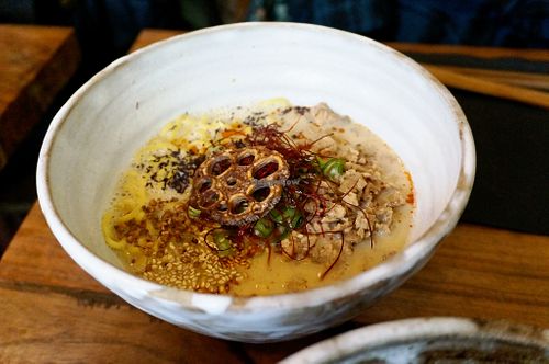Tantanmen at Mori Cafe in Paris