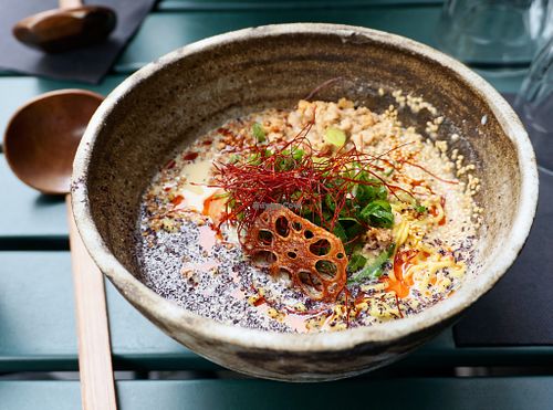 Tantanmen at Mori Cafe in Paris