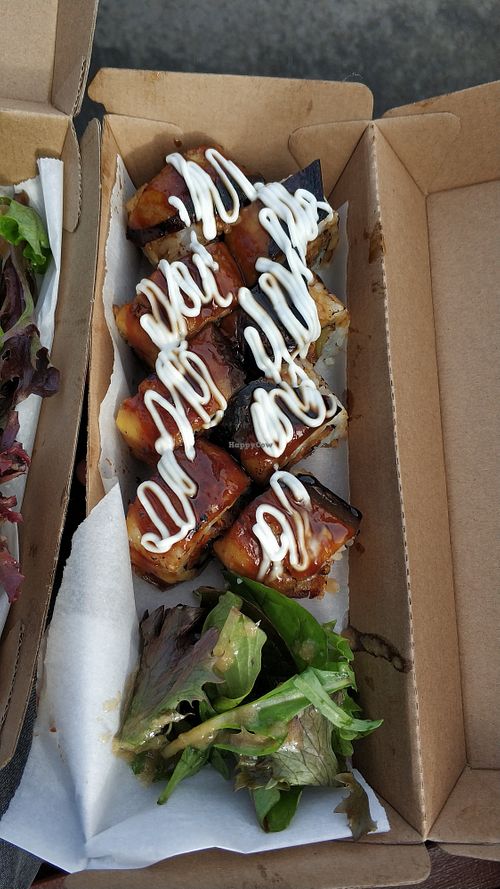 Eggplant roll at Comeco Foods in Newtown