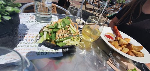 Oriental salad at Streetfood Bistro Hard & Ziel in Middelburg