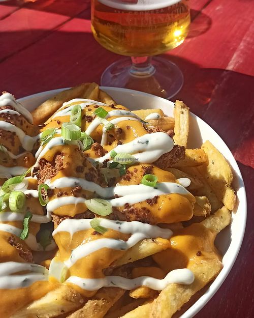 Loaded fries at Veg Heads in Hertford