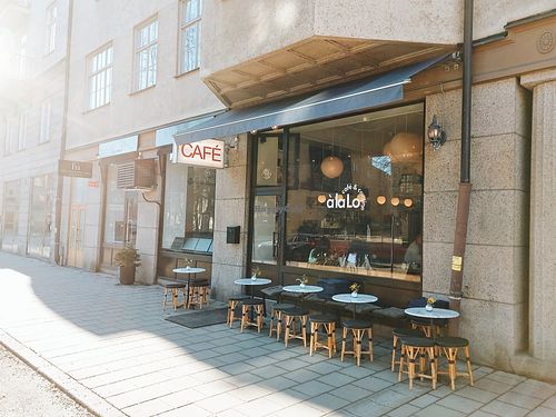 Exterior at À la Lo in Stockholm