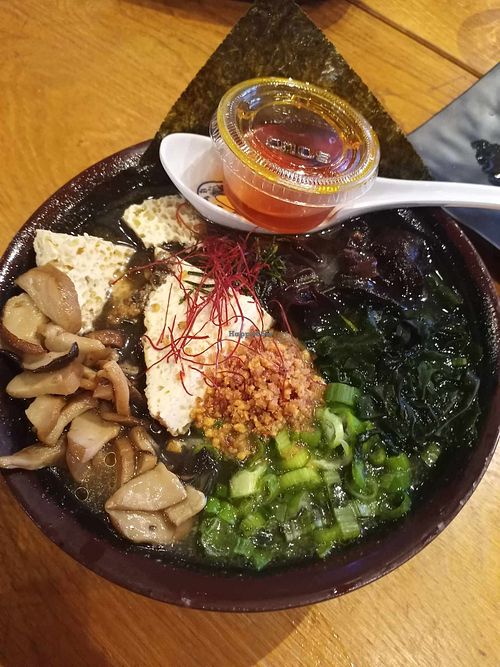 Forest ramen!  and that side of chili oil made it even better. at ima - Midtown in Detroit