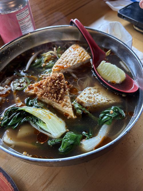 Vegan pho   at ima - Midtown in Detroit