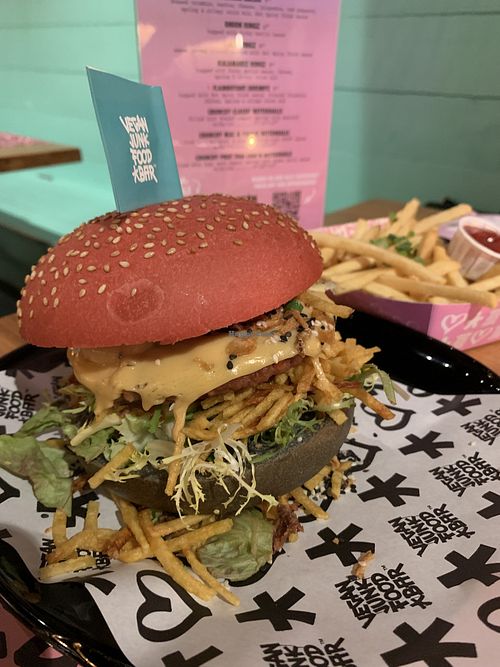   at Vegan Junk Food Bar - El Born in Barcelona