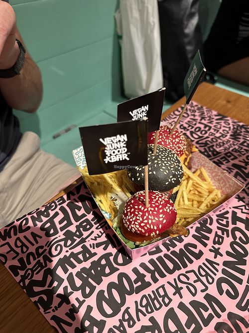 the babies  at Vegan Junk Food Bar - El Born in Barcelona