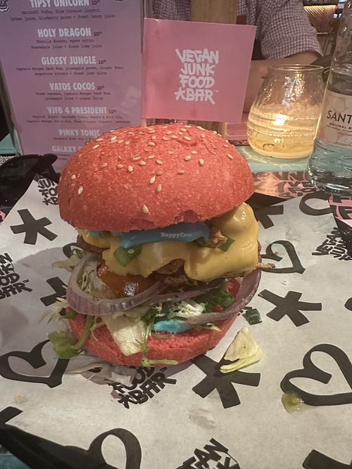   at Vegan Junk Food Bar - El Born in Barcelona