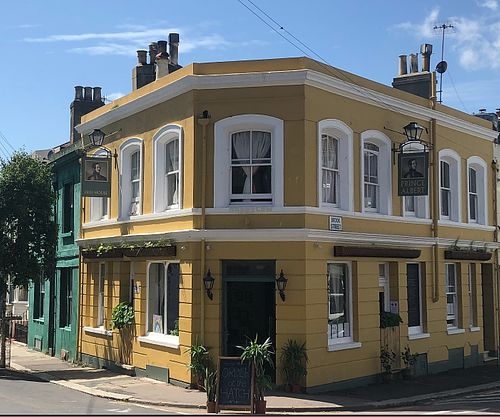 The pub! at The Prince Albert in Hastings