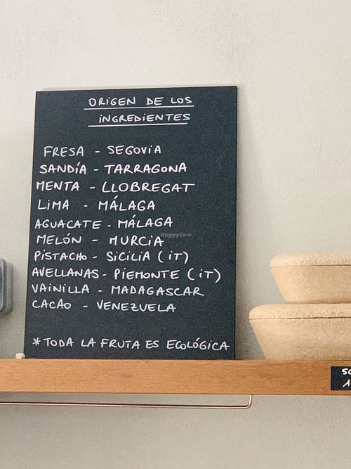 Local  at AMMA Gelato in Barcelona