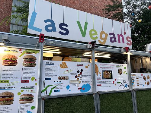 stall  at Las Vegan's - Miamor Rómaim in Budapest