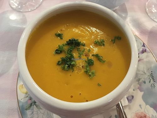 Soup of the day at Un Piano dans la Théière in La Rochelle