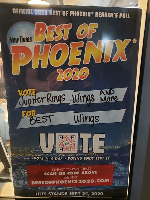 Vote for Jupiter Rings at Jupiter Rings Wings & More in Phoenix