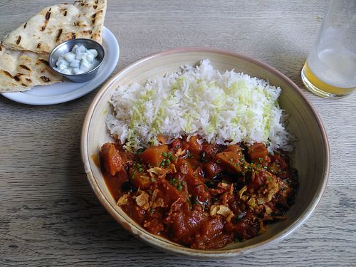 The Curry is Fkn Amzng at The Punter in Oxford