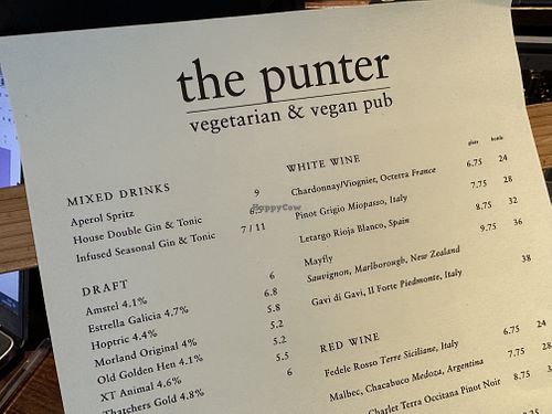 drinks  at The Punter in Oxford