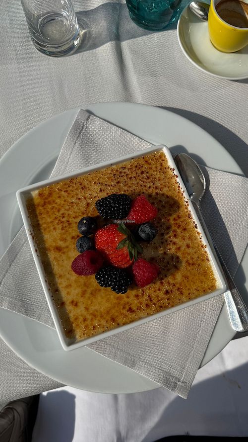 Crème Brulée  at Marina in Ascona