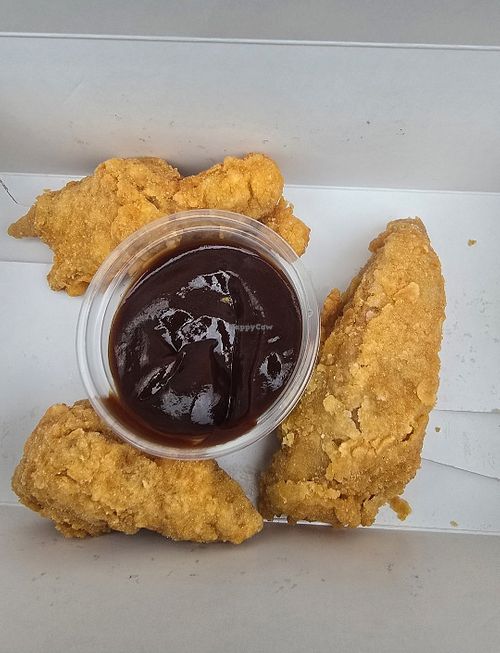 "Fried Chicken" seitan at Uapami in Warsaw