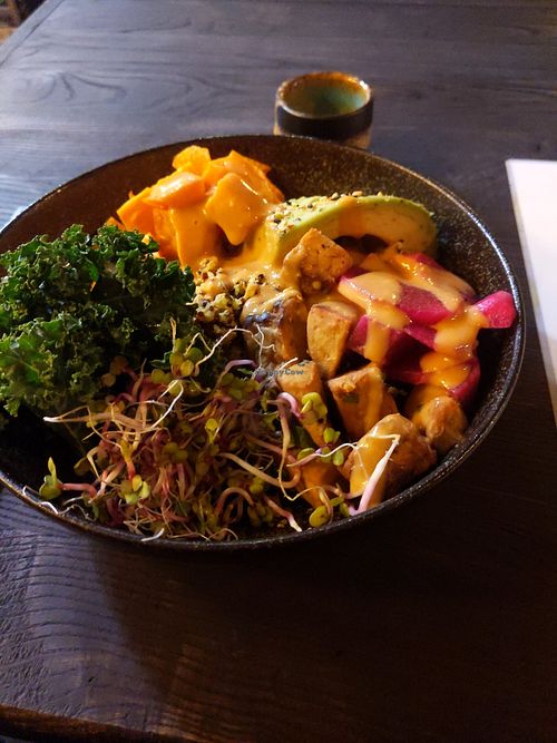 Budda bowl at The Botanist in Warsaw