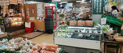 Inside at Onna no Eki Nakayukui Market in Onna