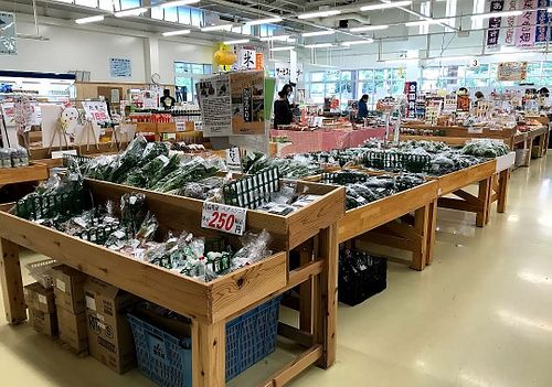 inside at JA Kugani Market in Haebaru