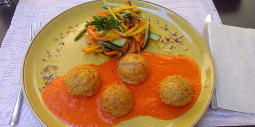 Palenta balls. at Fiorentina in Locarno