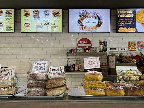 Interesting flavors  at The Bagel Nook in Princeton